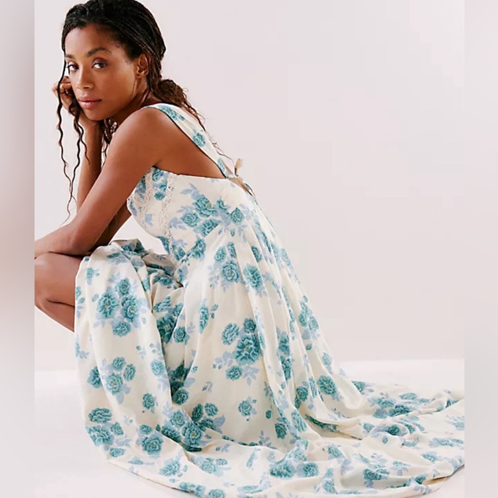 Free People Lovers Heart Midi Dress